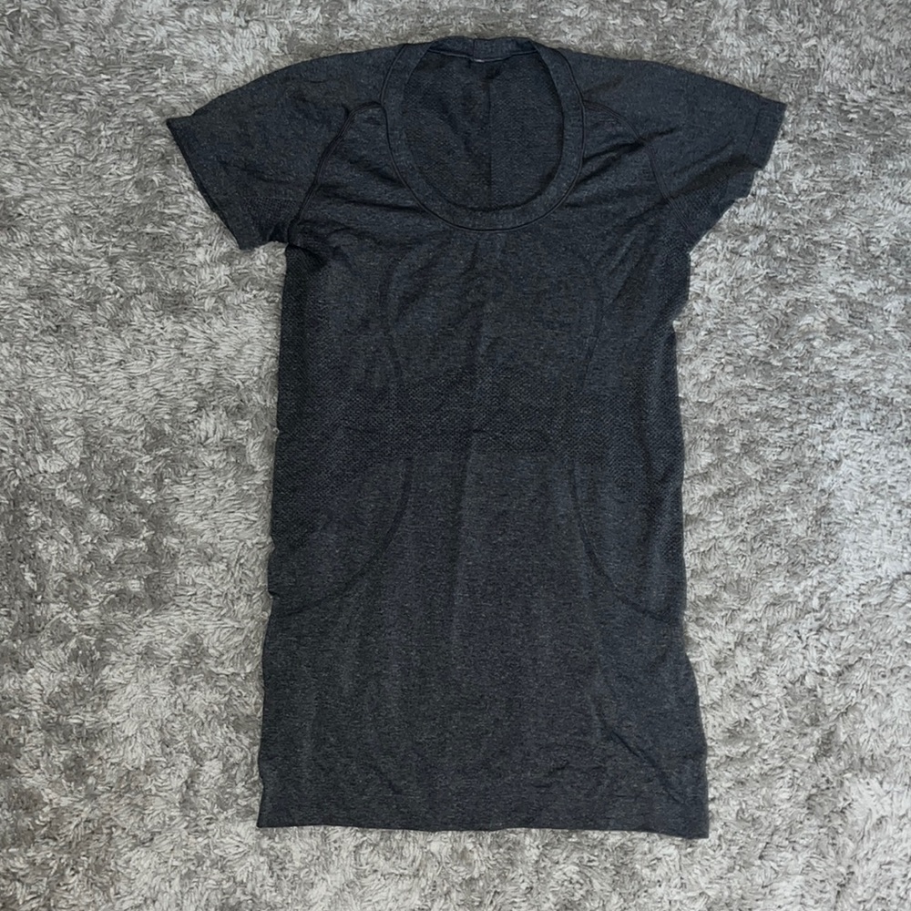 Grey lululemon shirt size 2